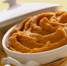Baked Yams with Lime and Honey