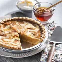 Honey Cream Pumpkin Pie