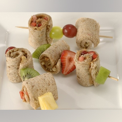 Peanut Butter & Honey Silly Sushi Roll-ups